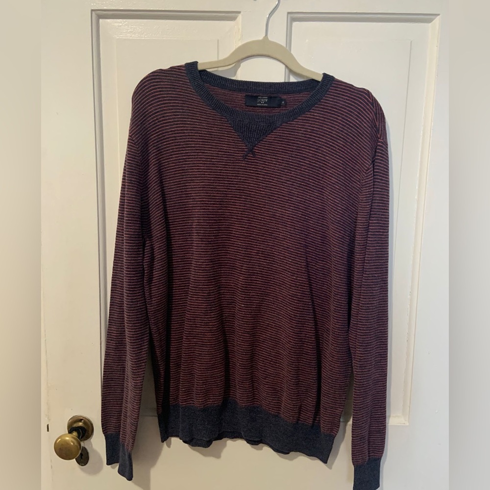 J.Crew striped sweater